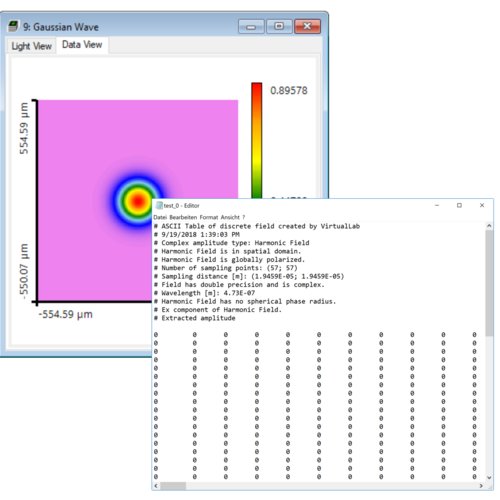 Export Harmonic Fields Set to ASCII Files